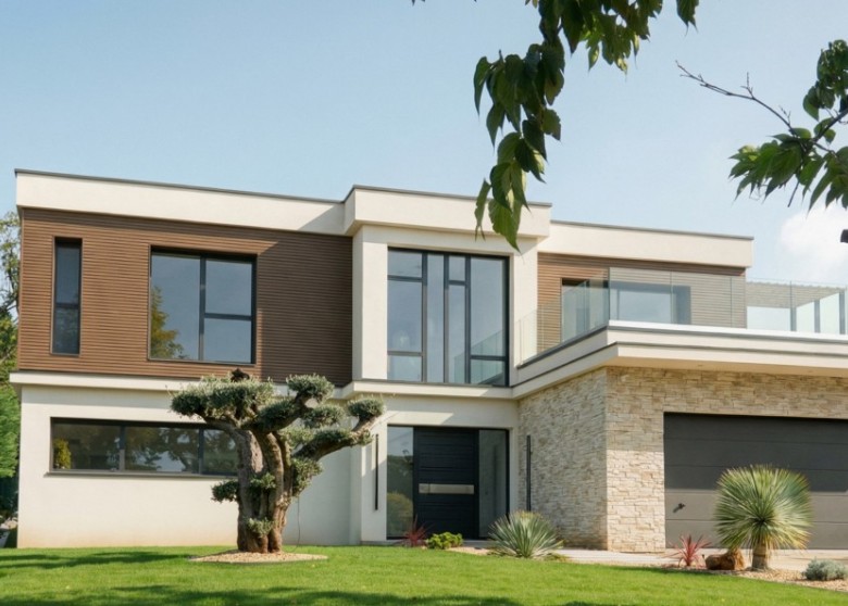 Maison contemporaire 78 facade avant