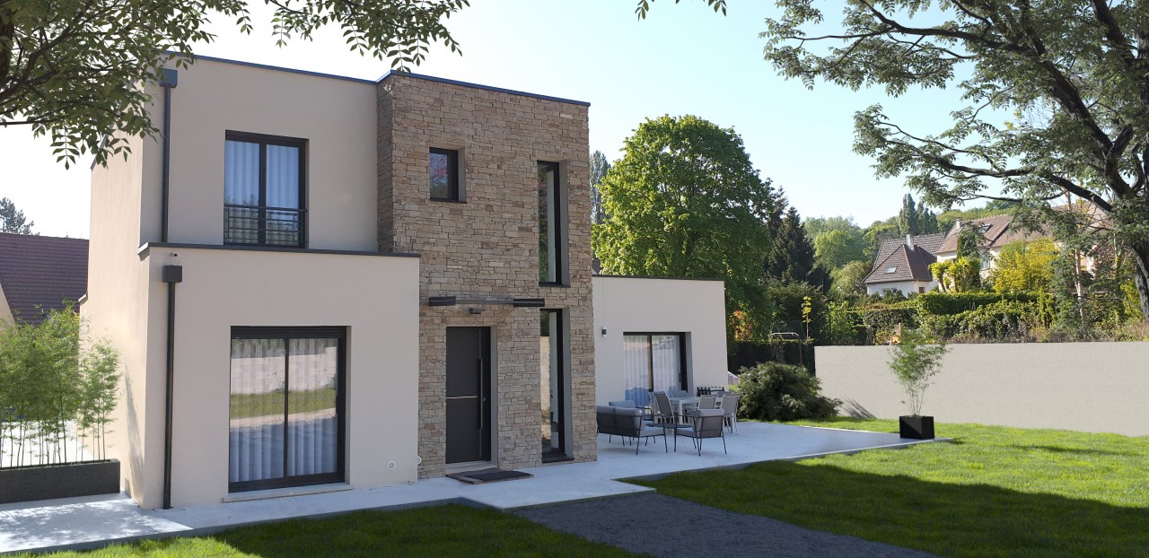 Maison sur mesure cubique yvelines