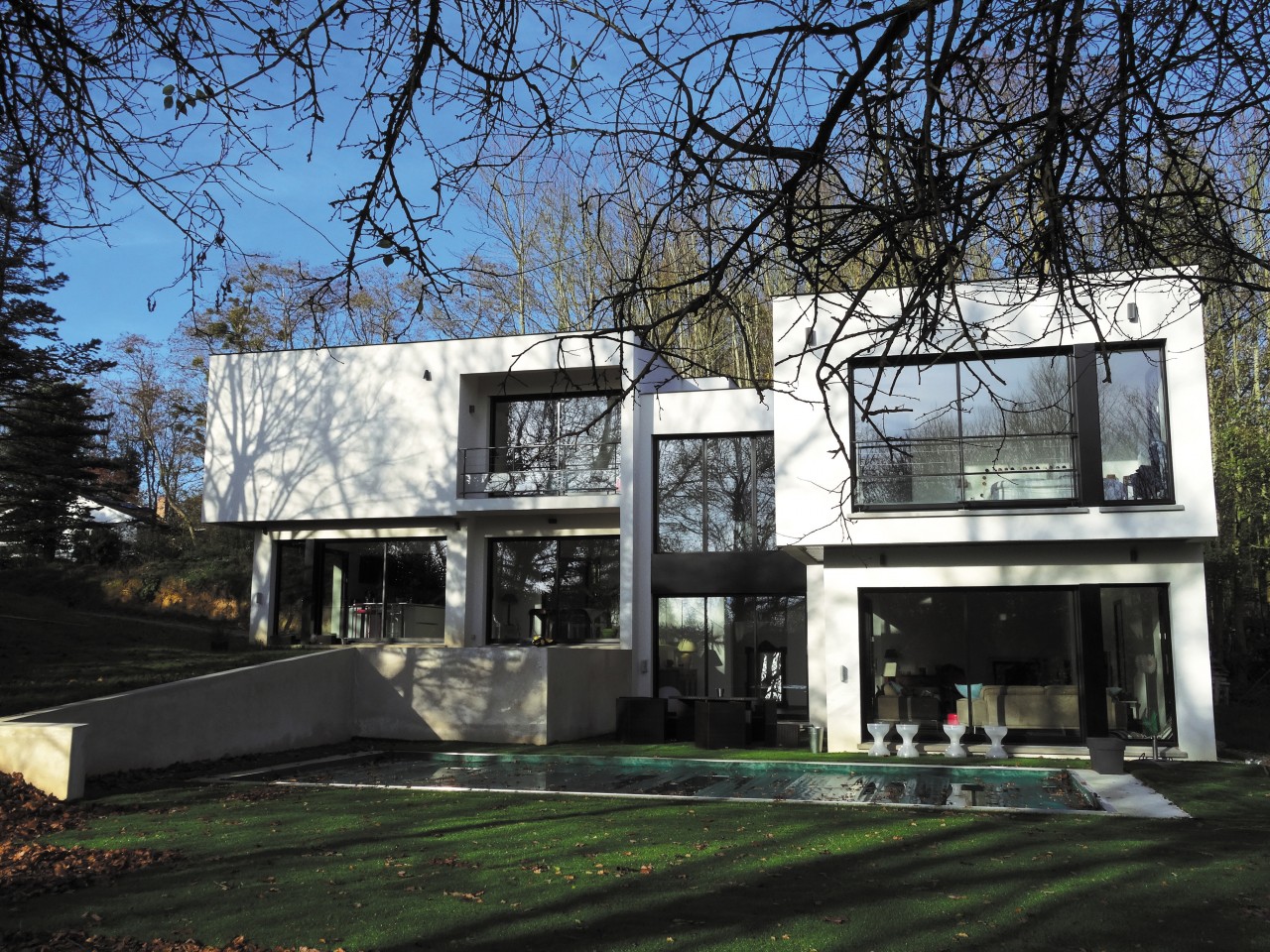 Construction maison sur mesure demi niveau sous sol haut de gamme