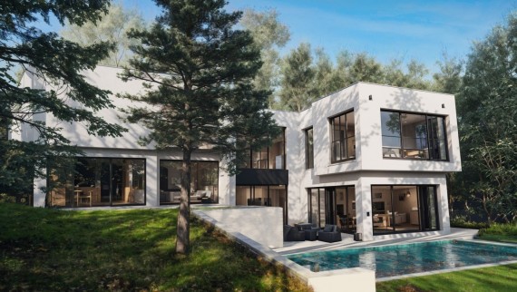 Villa demi niveau sans logo