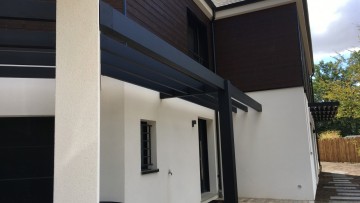 Construction sur mesure pergola haut de gamme aluminium