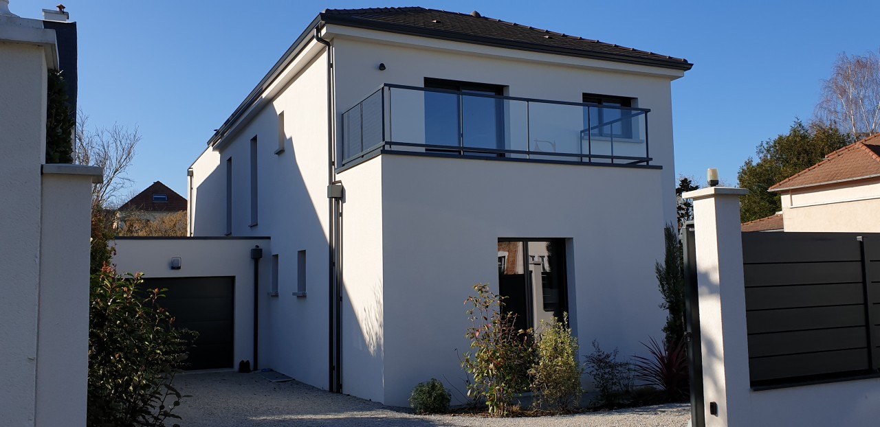 Maison haut de gamme rueil terrain etroit