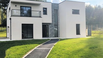 Maison sur mesure toit plat yvelines