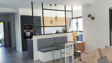 Cuisine sur mesure verrière